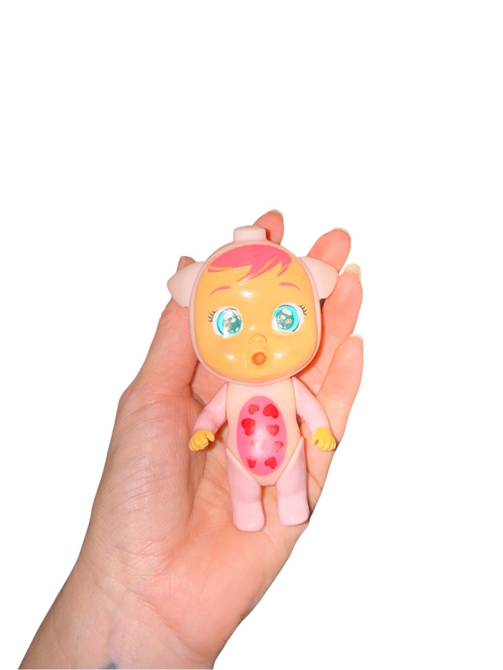 Cry baby pig doll